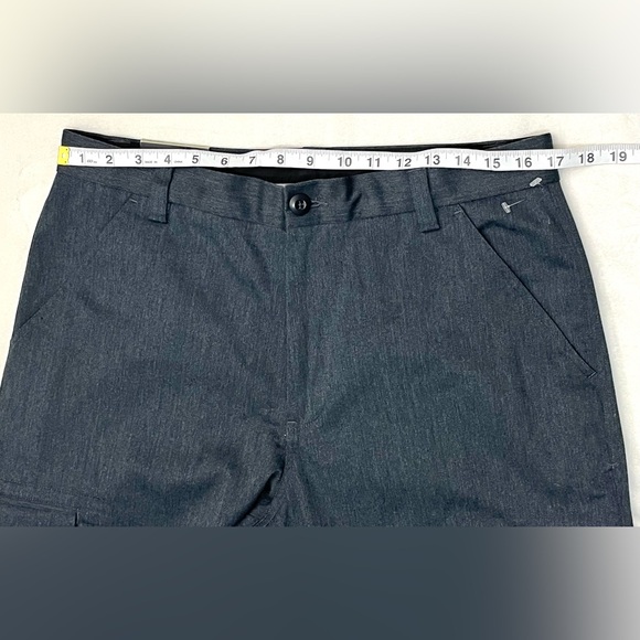 Express Charcoal Gray Trademark Relaxed Fit Wide Leg Dress Pants Men’s 34x32 - Picture 6 of 16